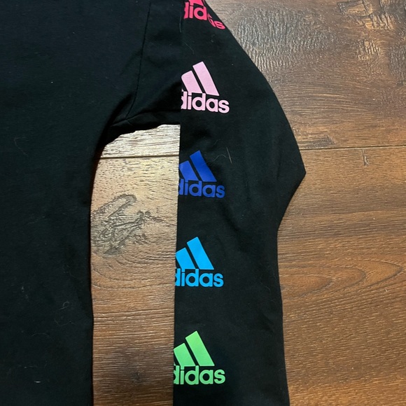 Adidas long sleeved hooded tee - Picture 4 of 5